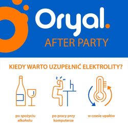 Диетическая добавка Oryal After Party, 18 шипучих таблеток