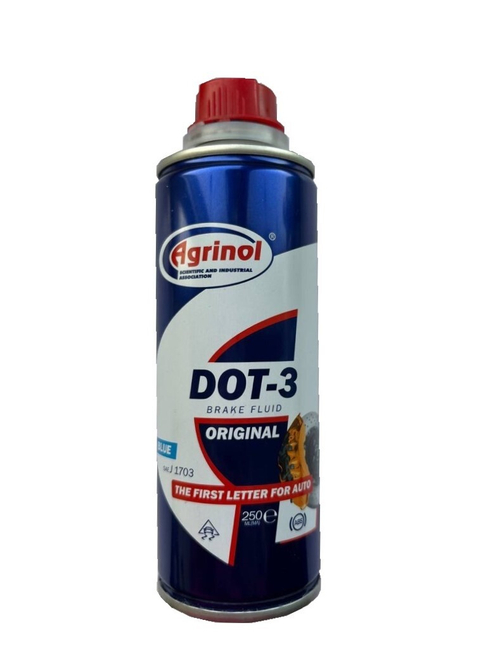 Жидкость тормозная DOT-3 250г