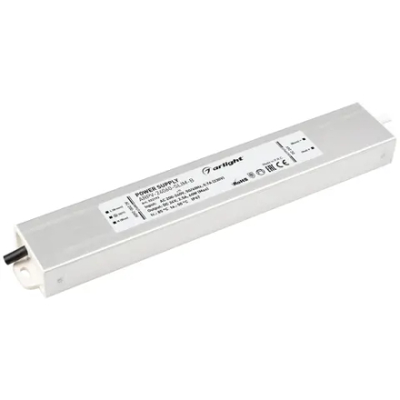 Блок питания ARPV-24060-SLIM-B (24V, 2.5A, 60W) (Arlight, IP67 Металл, 3 года) 022193
