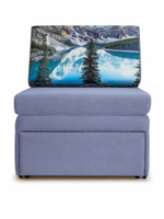 Кресло-кровать "Миник" 70 см, купон Пейзаж