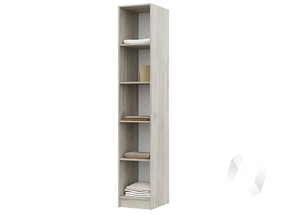 Пенал ПН 601М Спальня Гармония (дуб крафт серый/дуб крафт белый)