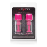 Вакуумные массажёры для сосков Nipple Play Vacuum Twist Suckers (Цвет: розовый)