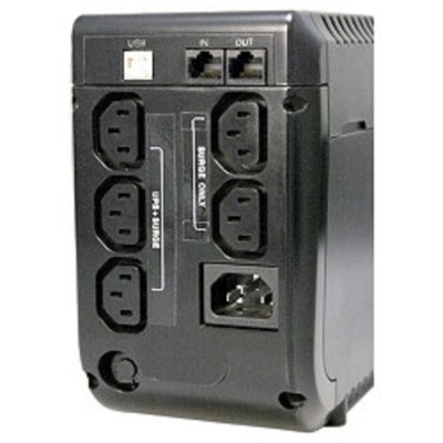 PowerCom Imperial IMP-625AP ИБП {Line-Interactive, 625VA / 375W, Tower, 5 xC13:3 с резервным питанием + 2 с фильтрацией, USB} (507304)