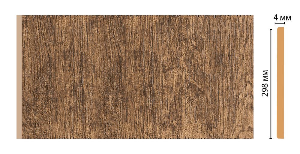 Панель декоративная Decomaster W30-3 298*4*2400мм
