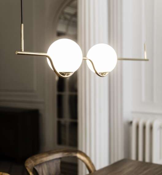 Подвесной светильник Le Vita 2L золотой