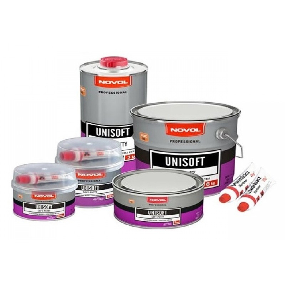 Novol Шпатлевка универсальная Unisoft 0.25кг 1150
