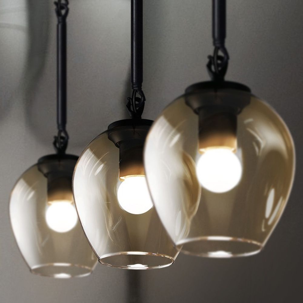 Подвесной светильник ADEL-ONE L1 Cognac Black