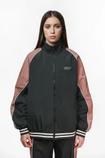 Купить Олимпийка Ymkashix College пурпурная / графитовая Олимпийка Ymkashix College пурпурная / графитовая