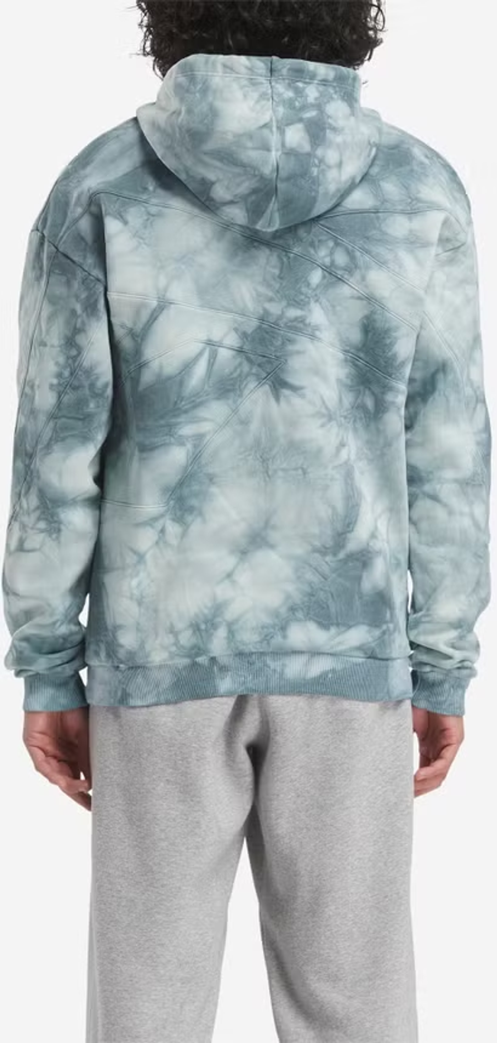 100037219 Толстовка Natural Dye Knit Two Tone Back Vector Hoodie REEBOK