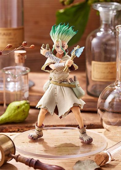 Фигурка POP UP PARADE Dr. Stone Senku Ishigami / Фигурка по мотивам аниме "Доктор Стоун", Исигами Сенку