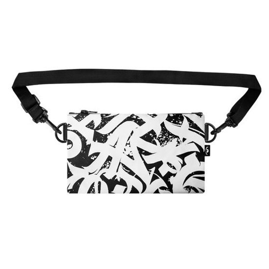 Сумка ТАЙНА х ЗУКО пенал черный/паттерн белый