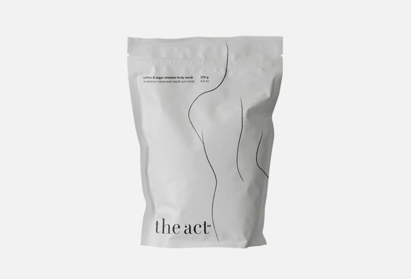 The Act Coffee Sugar Shimmer Body Scrub 250 g.- Кофейный скраб с шиммером