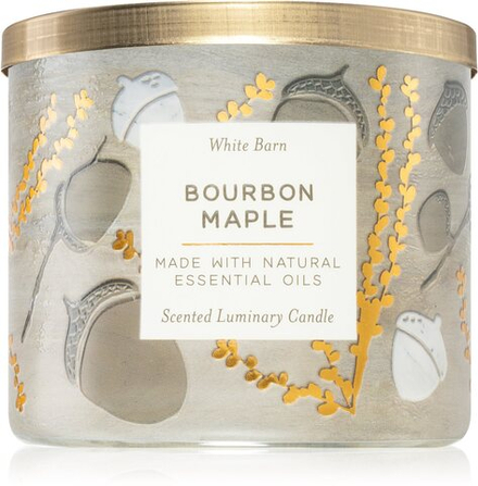 Bath & Body Works Bourbon Maple - ароматическая свеча /   411  g  / GTIN 667555216555