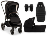 Коляска Nuna TRIV LX AS 2 в 1 с зимним комплектом Caviar