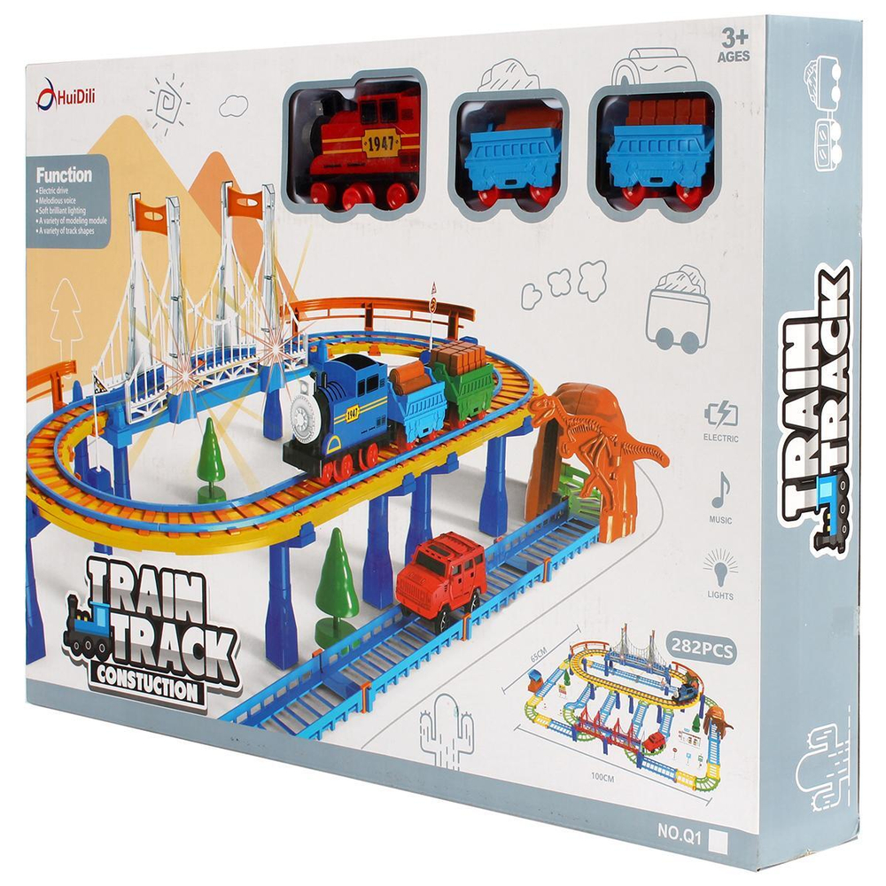 Железная дорога, коробка Q13