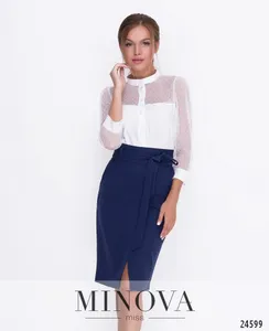 Юбка 1108-синий Minova