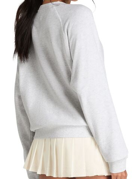 Женская теннисная куртка Wilson Classic Crew - cloud heather