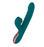 Вибратор с вакуумной стимуляцией клитора и ротацией.