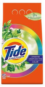 ПОРОШОК TIDE АВТ COLOR СИБИРСКИЕ ТРАВЫ 3 КГ