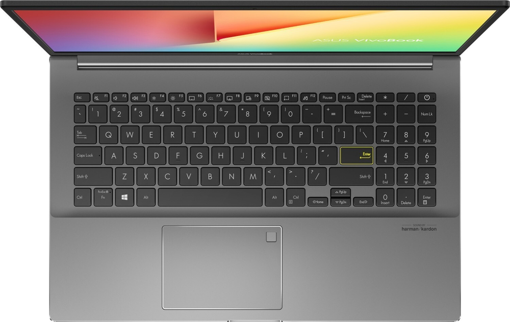 Ноутбук ASUS S533EA-BQ207T Intel i5-1135G7/8G/256G SSD/15,6; FHD IPS/Intel Iris Xe Graphics/Win10 Черный, 90NB0SF3-M04180