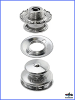 Кнопка тентовая типа "Tenax", нержавеющая сталь, для ткани толщиной до 3 мм (10259115)