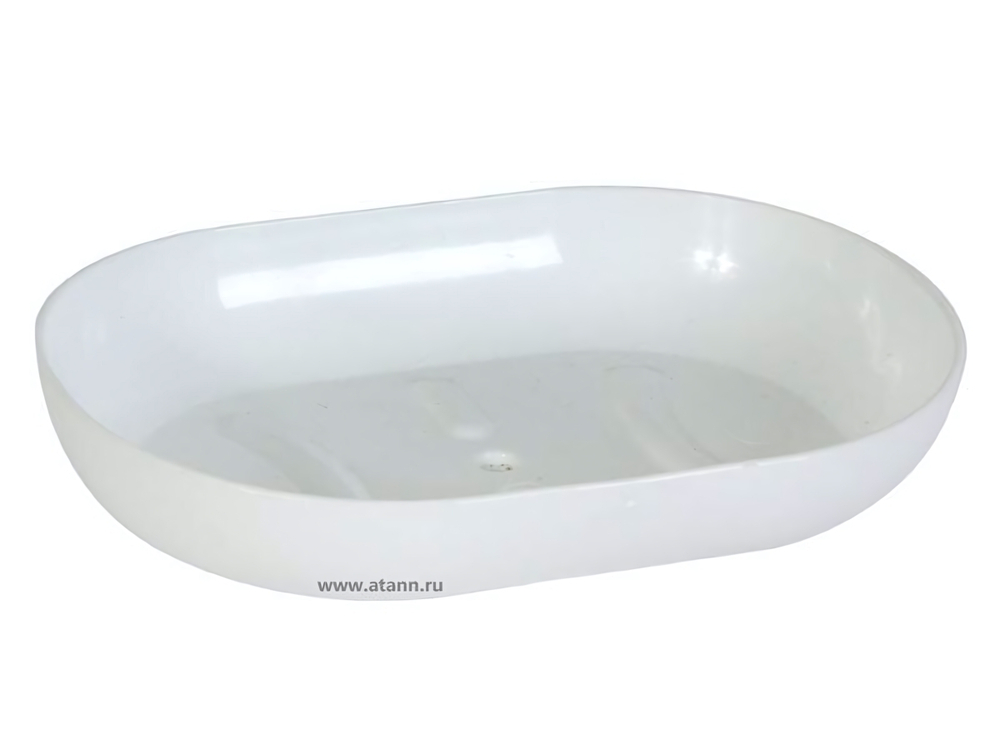 Мыльница "Aqua", снежно-белый