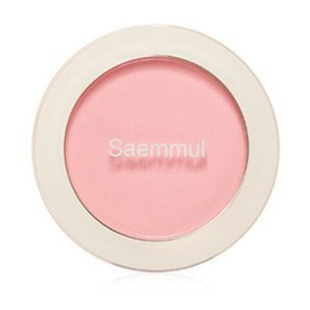 THE SAEM РУМЯНА SAEMMUL SINGLE BLUSHER PK05 YOGURT PINK 5ГР