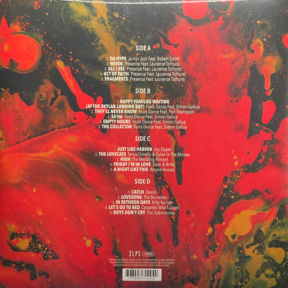 Сборник The Many Faces Of The Cure 2LP (Франция 2022г.) Red