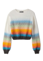 Джемпер спицами "Silkhair"