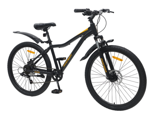 Велосипед 26" AVENGER A261D, черный/оранжевый