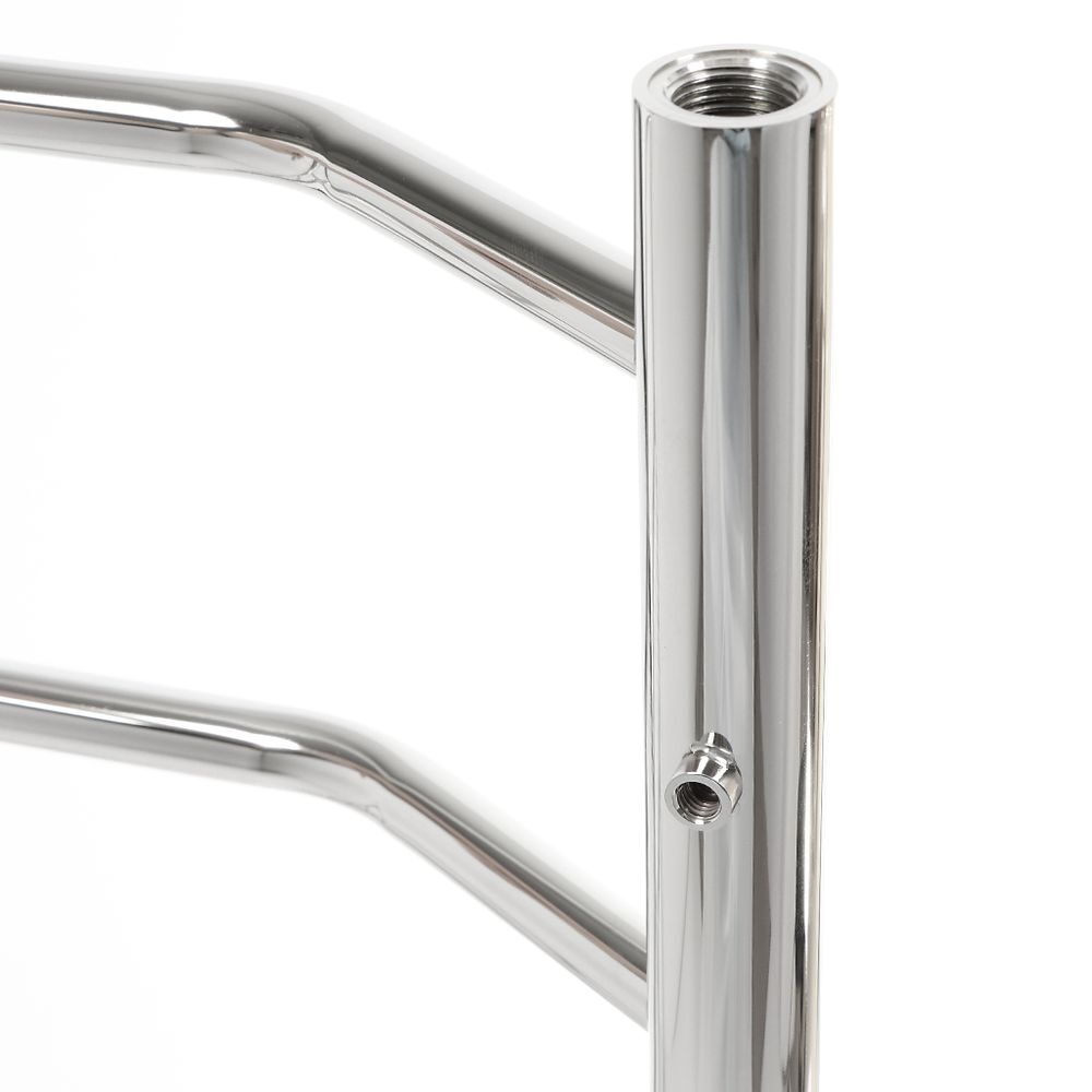 Полотенцесушитель 50х80х1", 6, нерж сталь, вариант 1, Aquater, Прага