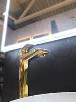 Смеситель для раковины AltroBagno Costanza 010214 Or