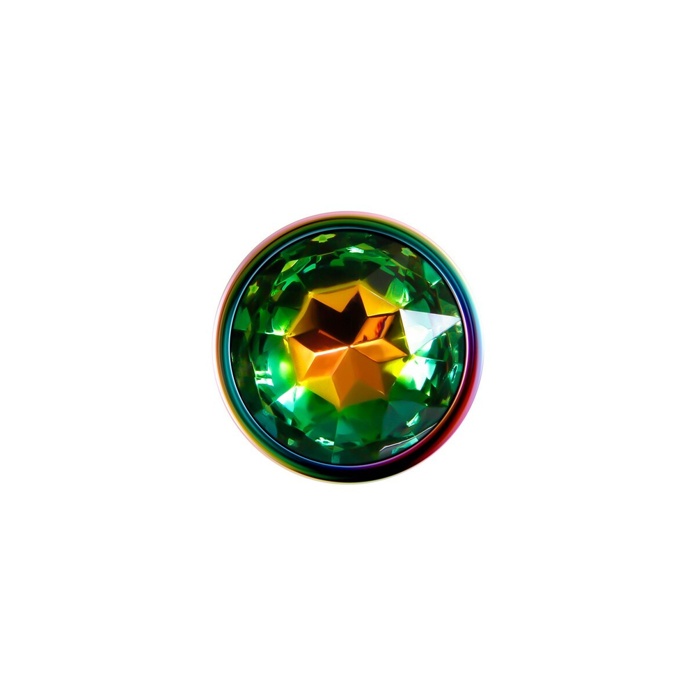 Evolved RAINBOW METAL PLUG SMALL Радужная анальная пробка малая