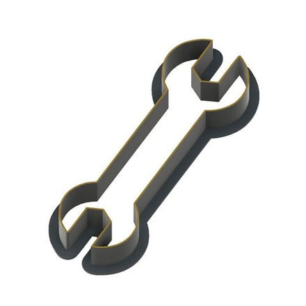 Формочка гаечный ключ