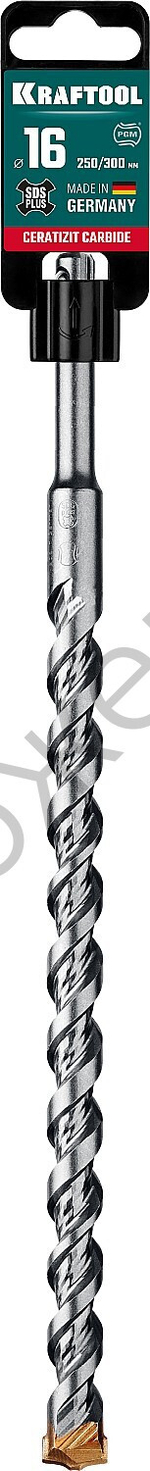 KRAFTOOL CERATIZIT CARBIDE 16 х 300 мм, SDS-plus бур (29320-310-16)