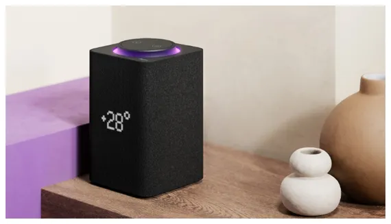 Умная колонка Яндекс Станция Макс с Алисой (черный)