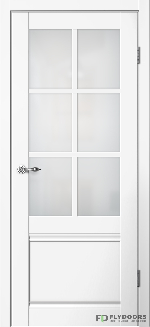 Межкомнатная дверь Classic C04 ПО Белый эмалит