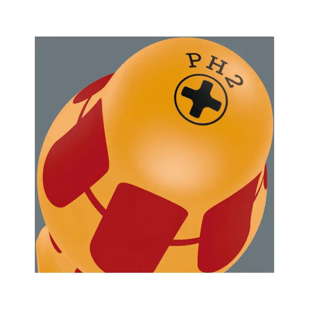Изолированная отвертка 1062 i PH 2x100 мм - VDE WERA 05051603001