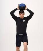 Медбол IN24-WB100, 6 кг, синий