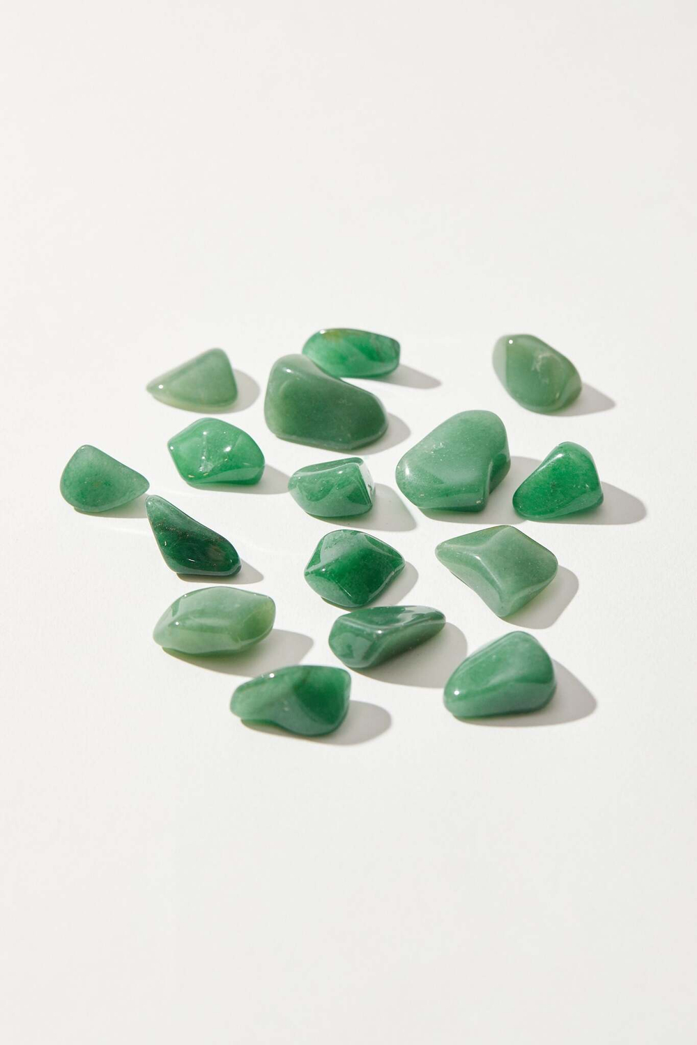 Зелёный авантюрин галтовка