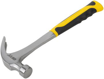 Молоток-гвоздодер, цельнометаллический Профи 27 мм, 450 гр.