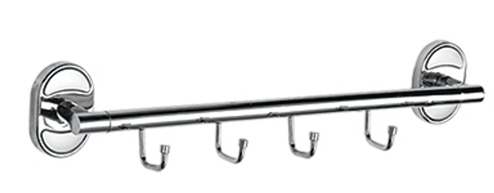 31016-4 П/держатель 4 крючка HANSEN (20/1шт)