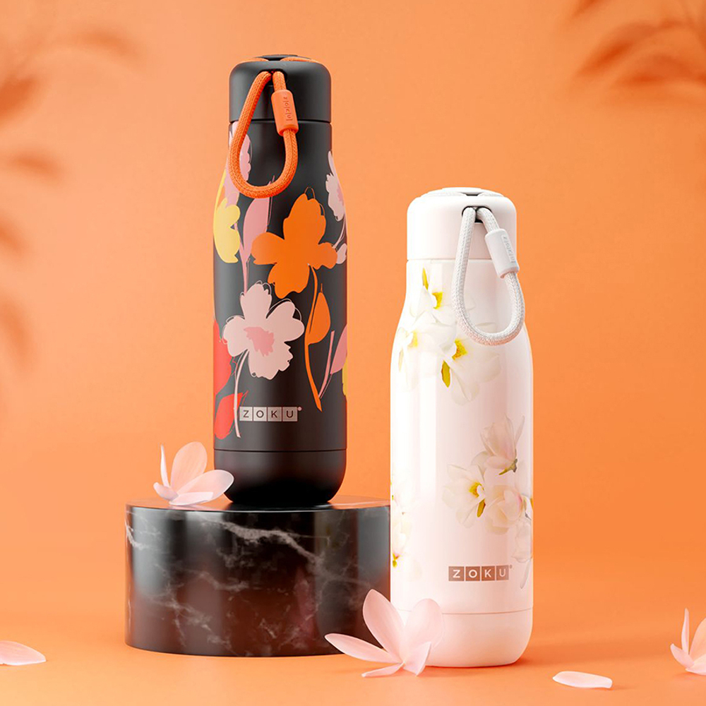 Термос zoku, 500 мл, vintage magnolia