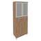 First Шкаф высокий широкий KST-1.7 R Дуб Табак 801*432*2060
