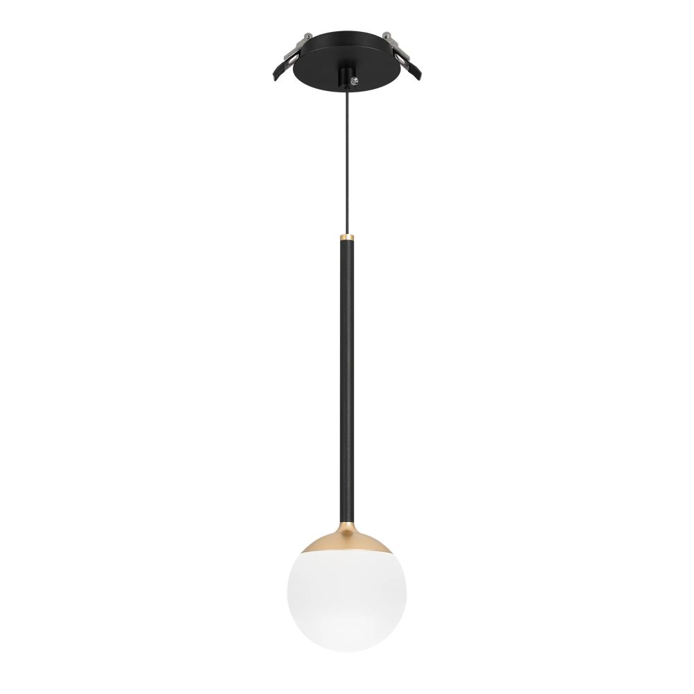 Светильник SP-BEADS-HANG-BUILT-T-R100-8W Warm3000 (BK-GD, 180 deg, 230V) (Arlight, IP20 Металл, 5 лет) 056420