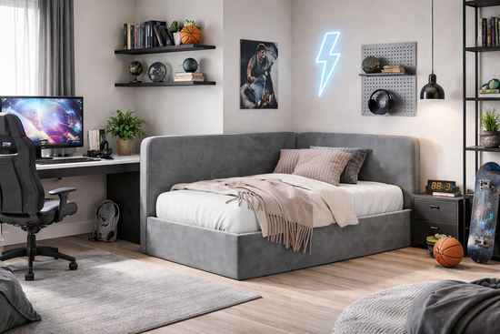 Кровать угловая Бруни kids