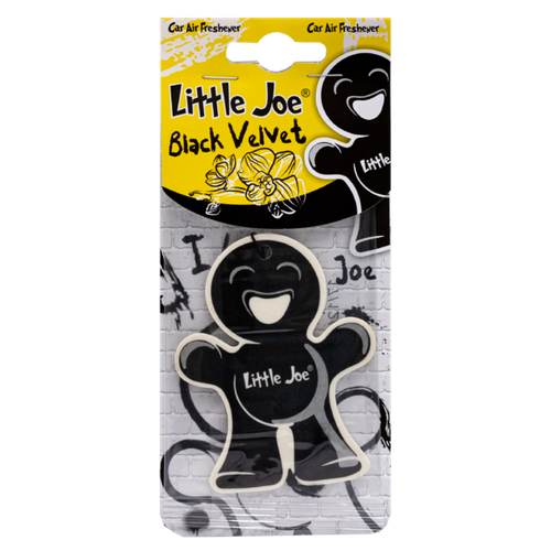 Little Joe Paper Black Velvet (Черный бархат) Автомобильный освежитель воздуха