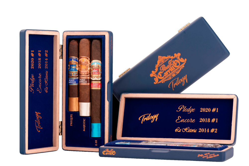 Perez Carrillo Cajas Triumph 3 cigars