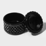 Икорница "Малифисента", 130 мл, 8,5х10 см, цвет черный 7642391