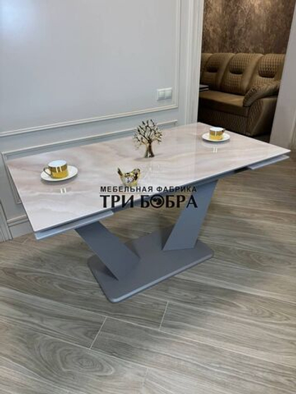 Кухонный раздвижной стол "Вирджиния", капучино